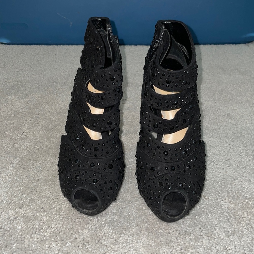 Black Platform Heels